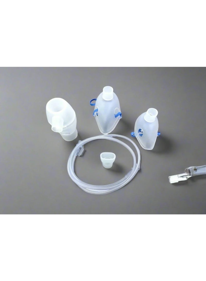 أومرون جهاز استنشاق أومرون NEC-106 صغير الحجم ومنخفض الضوضاء للأطفال والبالغين، أبيض - Image 4